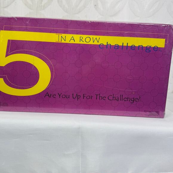 5 IN A ROW CHALLENGE (Gomoku) Game Set Family Fun Children Educational Toy - Picture 7 of 8